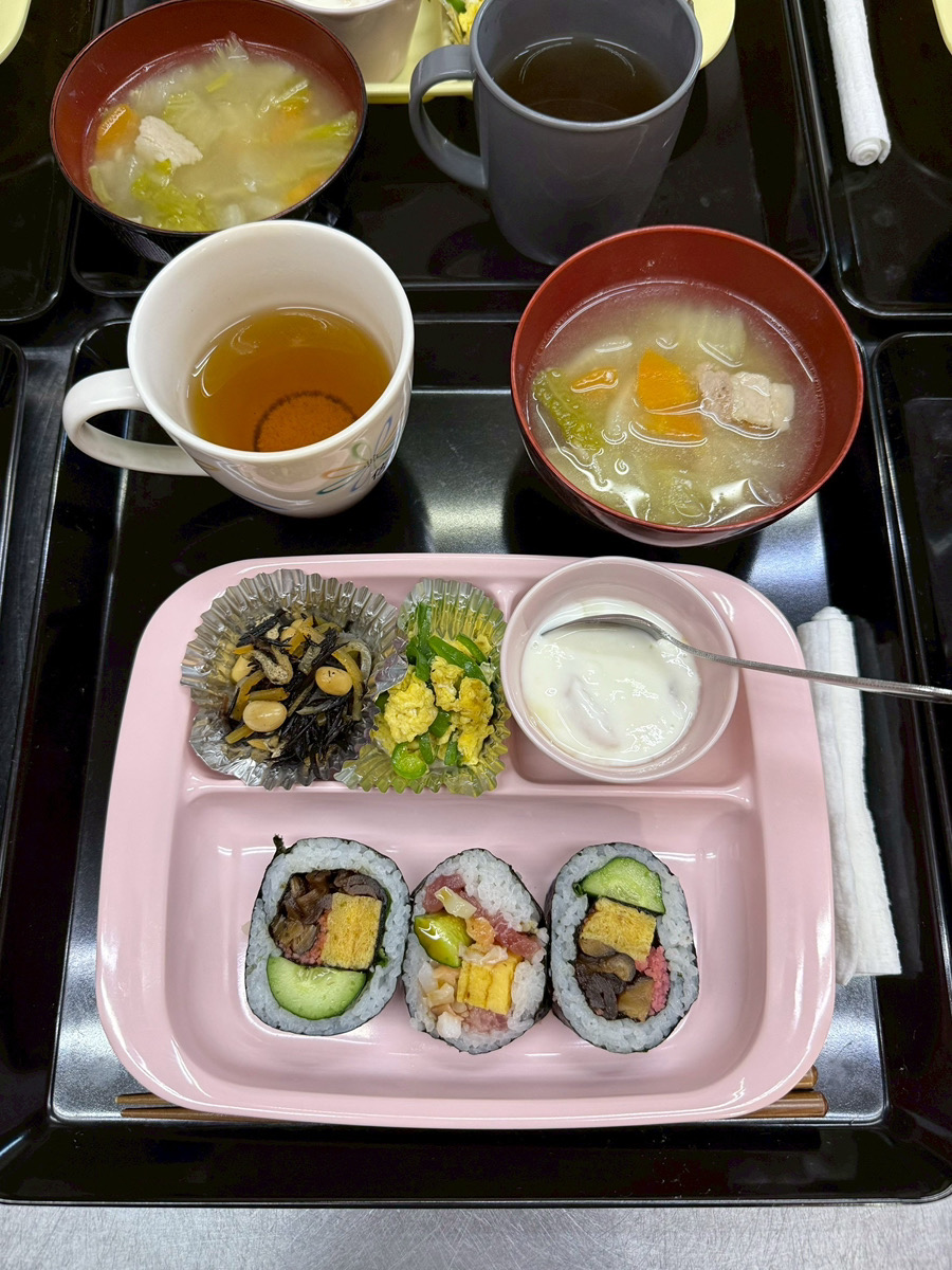節分の太巻き寿司