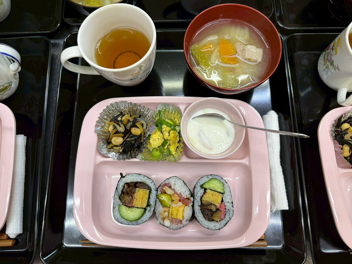 節分の太巻き寿司